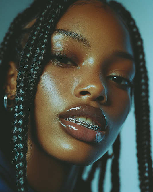 Hip Hop Grillz 4 Open Teeth Set